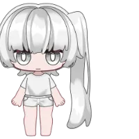 Hair Ponytail Long_001